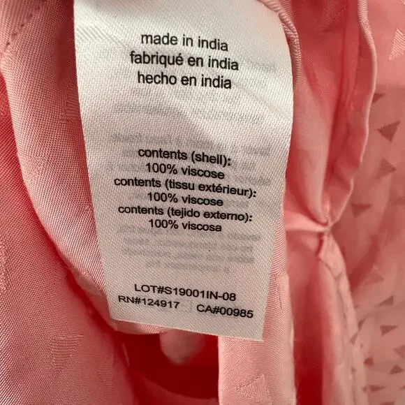 ONIA NWT Melanie Low Back Midi Dress in Pink // S - Picture 9 of 13